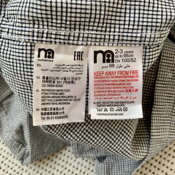 Mothercare Button Down Shirt | 2-3Y - Picture 8 of 8